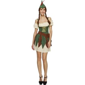Green/Brown/Beige Forest Thief Costume - XS Green/Brown/Beige Forest Thief Costume - XS