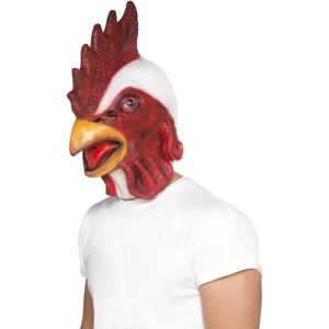 Smiffys Men's Overhead Chicken Mask - Fancy Dress Animal Accessory Smiffys Men's Overhead Chicken Mask - Fancy Dress Animal Accessory