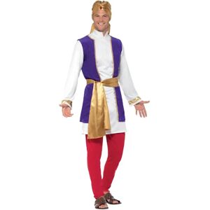 Smiffys Men's Arabian Prince Costume - Multi-Coloured - Costumes Smiffys Men's Arabian Prince Costume - Multi-Coloured - Costumes