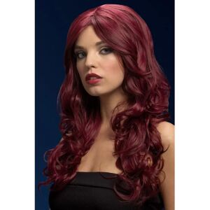 Smiffys Fever Nicole Wig Red Cherry - Wig, Adult Costume Accessory Smiffys Fever Nicole Wig Red Cherry - Wig, Adult Costume Accessory