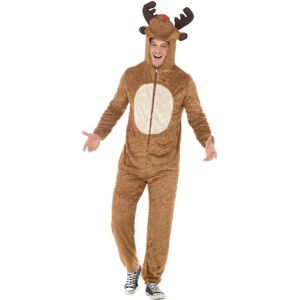 Smiffys Reindeer Costume - Medium, Multicolored, Christmas Theme Smiffys Reindeer Costume - Medium, Multicolored, Christmas Theme