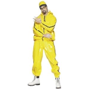 Smiffys Rappers Kostyme - Gul, Medium, Ali G Stil - Voksen Smiffys Rappers Kostyme - Gul, Medium, Ali G Stil - Voksen