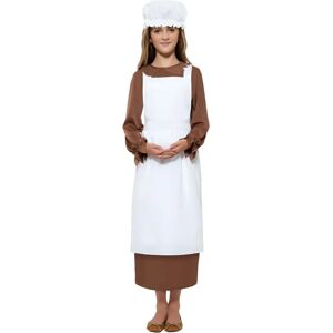 Smiffys Victorian Maid Apron, Mop & Cap Kit - Fancy Dress Costume for Girls Smiffys Victorian Maid Apron, Mop & Cap Kit - Fancy Dress Costume for Girls