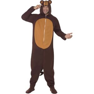 Smiffys Adult Monkey Costume - All In One With Hood - Party Animals Smiffys Adult Monkey Costume - All In One With Hood - Party Animals