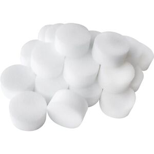 Smiffys White Foam Make-up Sponges - Pack of 25 - Make-up Sponges Smiffys White Foam Make-up Sponges - Pack of 25 - Make-up Sponges