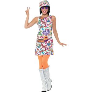 Smiffys 44911s 60's Groovy Chick Costume - dress fancy costume groovy Smiffys 44911s 60's Groovy Chick Costume - dress fancy costume groovy