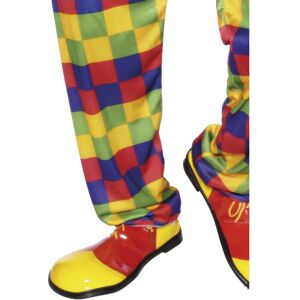 Smiffys Red/yellow Clown Shoes - Circus Fancy Dress Smiffys Red/yellow Clown Shoes - Circus Fancy Dress