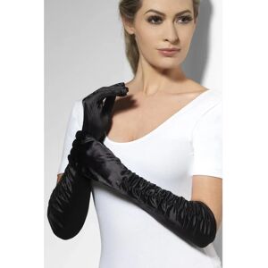 Smiffys Black Ladies Long Temptress Gloves - Elegant Costume Accessory Smiffys Black Ladies Long Temptress Gloves - Elegant Costume Accessory