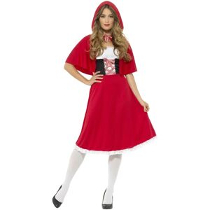 Smiffys Red Riding Hood Costume - Dress & Cape - Fairytale Book Smiffys Red Riding Hood Costume - Dress & Cape - Fairytale Book