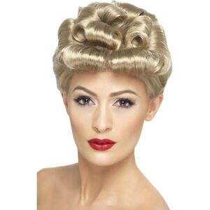 Smiffys 40s Blonde Vintage Perücke - Locken Kostümzubehör Smiffys 40s Blonde Vintage Perücke - Locken Kostümzubehör