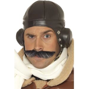 Smiffys Brown Flying Helmet - Unisex 1940s Style Hat Smiffys Brown Flying Helmet - Unisex 1940s Style Hat