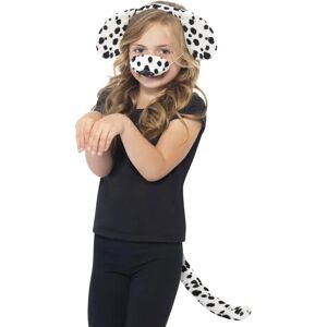 Smiffys Dalmatian Kit - Kids Black White Costume Kit Smiffys Dalmatian Kit - Kids Black White Costume Kit