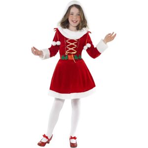 Disfraz de Santa Pequeña Señorita de Smiffys para Niñas Rojo Blanco - Disfraces Disfraz de Santa Pequeña Señorita de Smiffys para Niñas Rojo Blanco - Disfraces