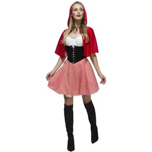 Disfraz de Caperucita Roja de Fever con capa - Disfraz de fiesta para adultos Disfraz de Caperucita Roja de Fever con capa - Disfraz de fiesta para adultos