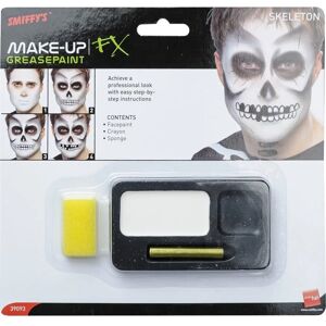 Kit Maquillage Squelette Smiffys - Peinture de Visage d'Halloween Kit Maquillage Squelette Smiffys - Peinture de Visage d'Halloween