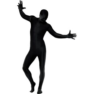 Smiffys Medium Black Second Skin Suit - Costume Smiffys Medium Black Second Skin Suit - Costume