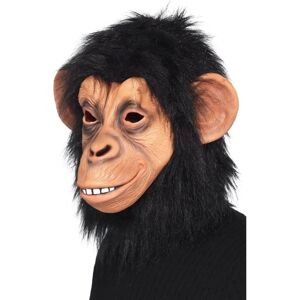 Smiffys Black Chimp Mask Full Overhead - Costume Accessory Smiffys Black Chimp Mask Full Overhead - Costume Accessory