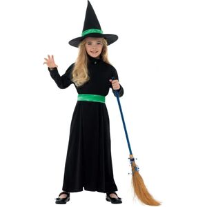 Costume da Strega Malvagia Smiffys Bambini Nero Verde - 4-6 Anni Costume da Strega Malvagia Smiffys Bambini Nero Verde - 4-6 Anni