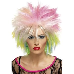 Smiffys Black 80s Attitude Wig - Wig Smiffys Black 80s Attitude Wig - Wig