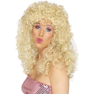 Smiffys Smiffy's Boogie Babe Wig - wig boogie babe fancy dress blonde ladies 80s curly - Wig Smiffys Smiffy's Boogie Babe Wig - wig boogie babe fancy dress blonde ladies 80s curly - Wig