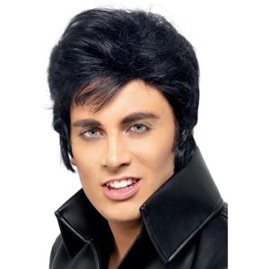 Smiffys Elvis Presley Black Wig - Adult Costume Accessory Smiffys Elvis Presley Black Wig - Adult Costume Accessory