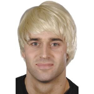 Smiffys Short Blonde Men's Guy Wig - Short Blonde Wig for Men - Fancy Dress Accessory Smiffys Short Blonde Men's Guy Wig - Short Blonde Wig for Men - Fancy Dress Accessory