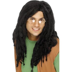 Smiffys Black Dreadlock Fancy Dress Wig - Rasta Style - Adult Costume Accessory Smiffys Black Dreadlock Fancy Dress Wig - Rasta Style - Adult Costume Accessory