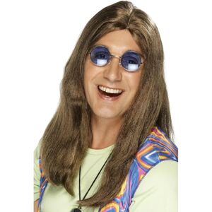 Perücke Neil Hippy pour Adultes Marron - Déguisement Années 60 - Publicité Perücke Neil Hippy pour Adultes Marron - Déguisement Années 60 - Publicité