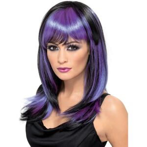 Smiffys Black Long Fringe Witch Wig - Halloween Costume Smiffys Black Long Fringe Witch Wig - Halloween Costume