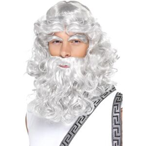 Smiffys Zeus Costume with Wig, Beard & Eyebrows - Greek Mythology Smiffys Zeus Costume with Wig, Beard & Eyebrows - Greek Mythology
