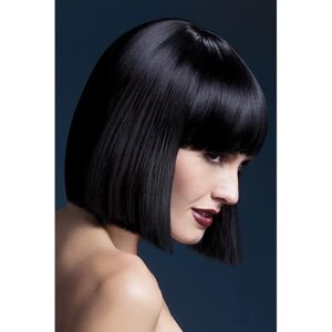 Smiffys Fever Lola Wig Black Blunt Cut Bob - 12in/30cm - Wig Smiffys Fever Lola Wig Black Blunt Cut Bob - 12in/30cm - Wig
