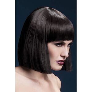 Fever Lola Brown Wig - Short Blunt Cut Bob - Adult Fever Lola Brown Wig - Short Blunt Cut Bob - Adult
