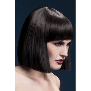 Fever Lola Brown Wig - Short Blunt Cut Bob - Adult Fever Lola Brown Wig - Short Blunt Cut Bob - Adult