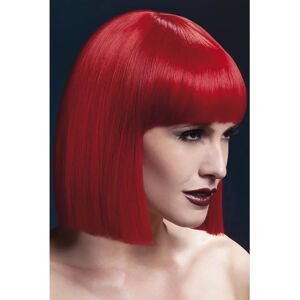 Smiffys Fever Red Blunt Cut Bob Wig - Adult Fancy Dress Smiffys Fever Red Blunt Cut Bob Wig - Adult Fancy Dress