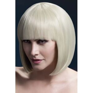 Smiffys Fever Blonde Elise Wig - Short Sleek Bob - Adult Smiffys Fever Blonde Elise Wig - Short Sleek Bob - Adult