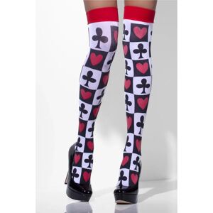 Smiffys 42709 Bas autours opaques à motif de poker - Accessoire de déguisement Smiffys 42709 Bas autours opaques à motif de poker - Accessoire de déguisement