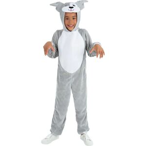 Smiffys Dog Costume - Kids Grey, Small - Children's Animal Fancy Dress Smiffys Dog Costume - Kids Grey, Small - Children's Animal Fancy Dress