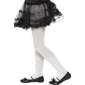 Smiffys 49794 Weiße Blickdichte Kinderstrumpfhosen - Kostümzubehör Smiffys 49794 Weiße Blickdichte Kinderstrumpfhosen - Kostümzubehör