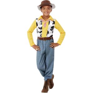 Smiffys Western Cowboy Costume - Brown/Yellow/White - Costumes Smiffys Western Cowboy Costume - Brown/Yellow/White - Costumes