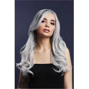 Smiffys Fever Khloe Wig Ice Silver - Fancy Dress Wig Smiffys Fever Khloe Wig Ice Silver - Fancy Dress Wig