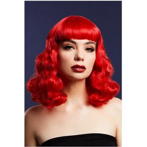 Smiffys Fever Bettie Wig with Short Fringe - Fancy Dress Wig Smiffys Fever Bettie Wig with Short Fringe - Fancy Dress Wig