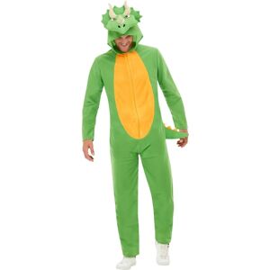 Smiffys 50711L Dinosaur Costume Unisex Adult Green L - Size 42-44" - Costumes Smiffys 50711L Dinosaur Costume Unisex Adult Green L - Size 42-44" - Costumes