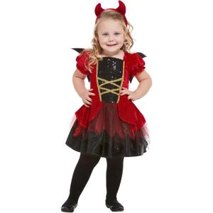 Smiffys Toddler Red Devil Costume - Halloween Fancy Dress Smiffys Toddler Red Devil Costume - Halloween Fancy Dress