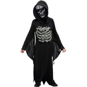 Smiffys Skeleton Reaper Costume Child - Black - Halloween Costume Smiffys Skeleton Reaper Costume Child - Black - Halloween Costume