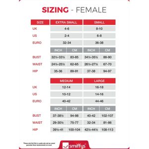 Smiffys Fever Skeleton Costume - Black - Costumes Smiffys Fever Skeleton Costume - Black - Costumes