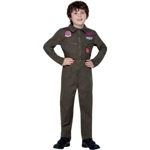 Smiffys Childrens Top Gun Khaki Costume - Costume Smiffys Childrens Top Gun Khaki Costume - Costume