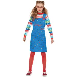 Smiffys Blue Chucky Child Costume - Halloween Dress & Headpiece Smiffys Blue Chucky Child Costume - Halloween Dress & Headpiece