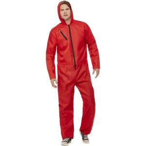 Smiffys Red Money Heist Jumpsuit - Adult Unisex Costume Smiffys Red Money Heist Jumpsuit - Adult Unisex Costume