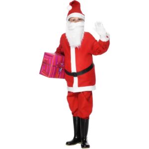 Smiffys Santa Boy Costume - Christmas Fancy Dress for Kids Smiffys Santa Boy Costume - Christmas Fancy Dress for Kids