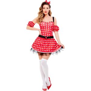 Déguisement Madame Souris Smiffys Petit - Adulte Rouge Blanc - Publicité Déguisement Madame Souris Smiffys Petit - Adulte Rouge Blanc - Publicité
